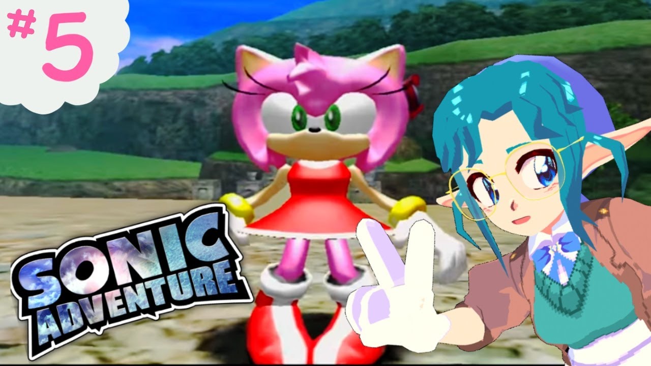 Cutest character in the game? It's Amy! Let's Play Sonic Adventure!