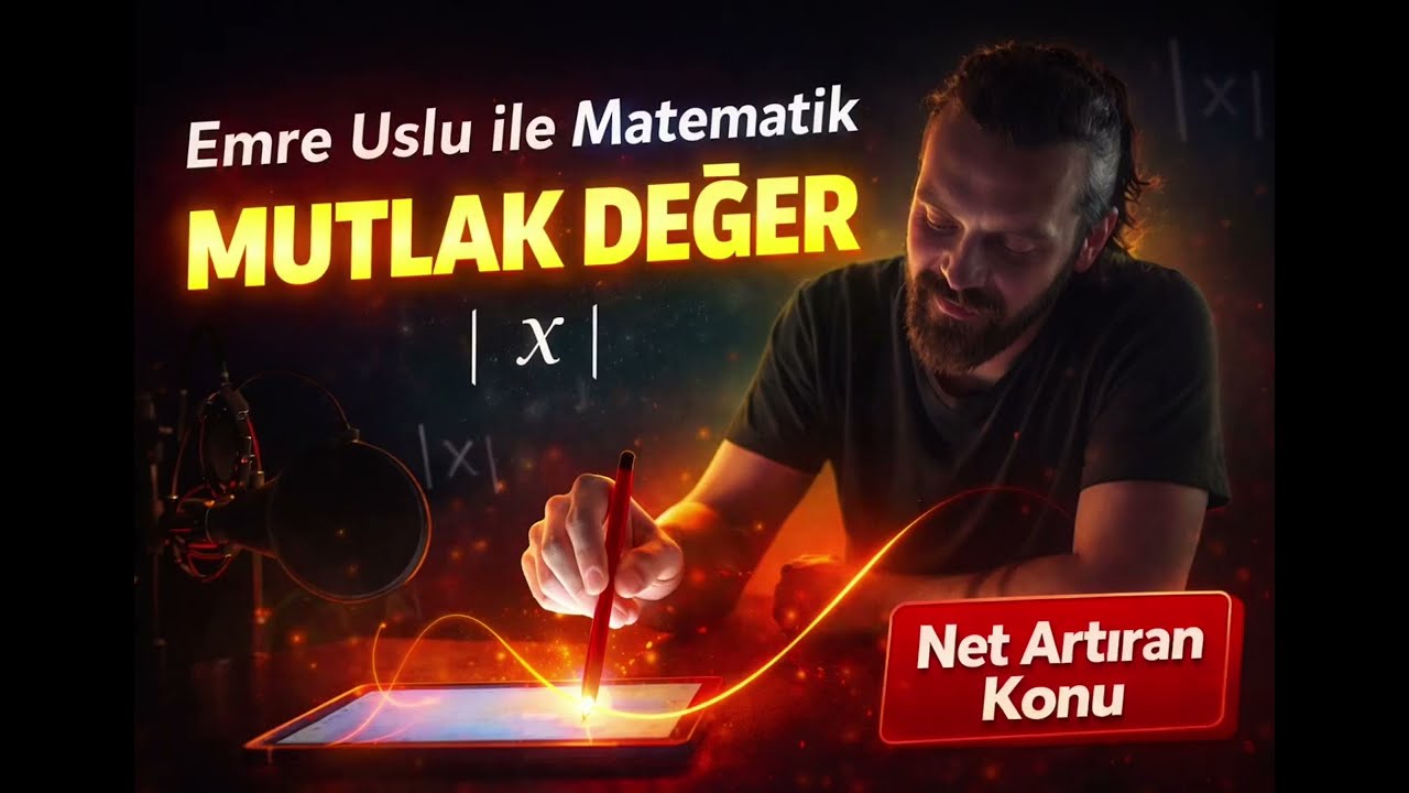 Mutlak Değer Tanımı ve Özellikleri | 1. Ders (TYT-AYT)