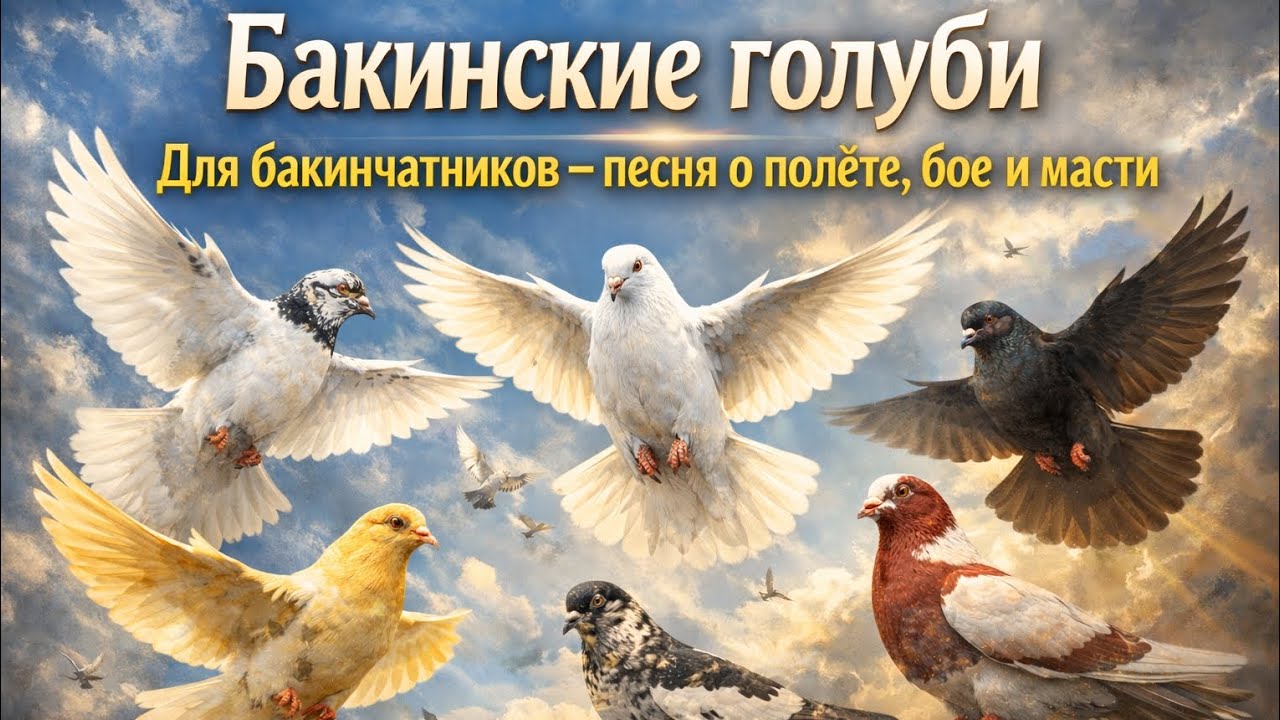 Бакинчатники, слушайте! Песня о бакинских голубях! #голуби 