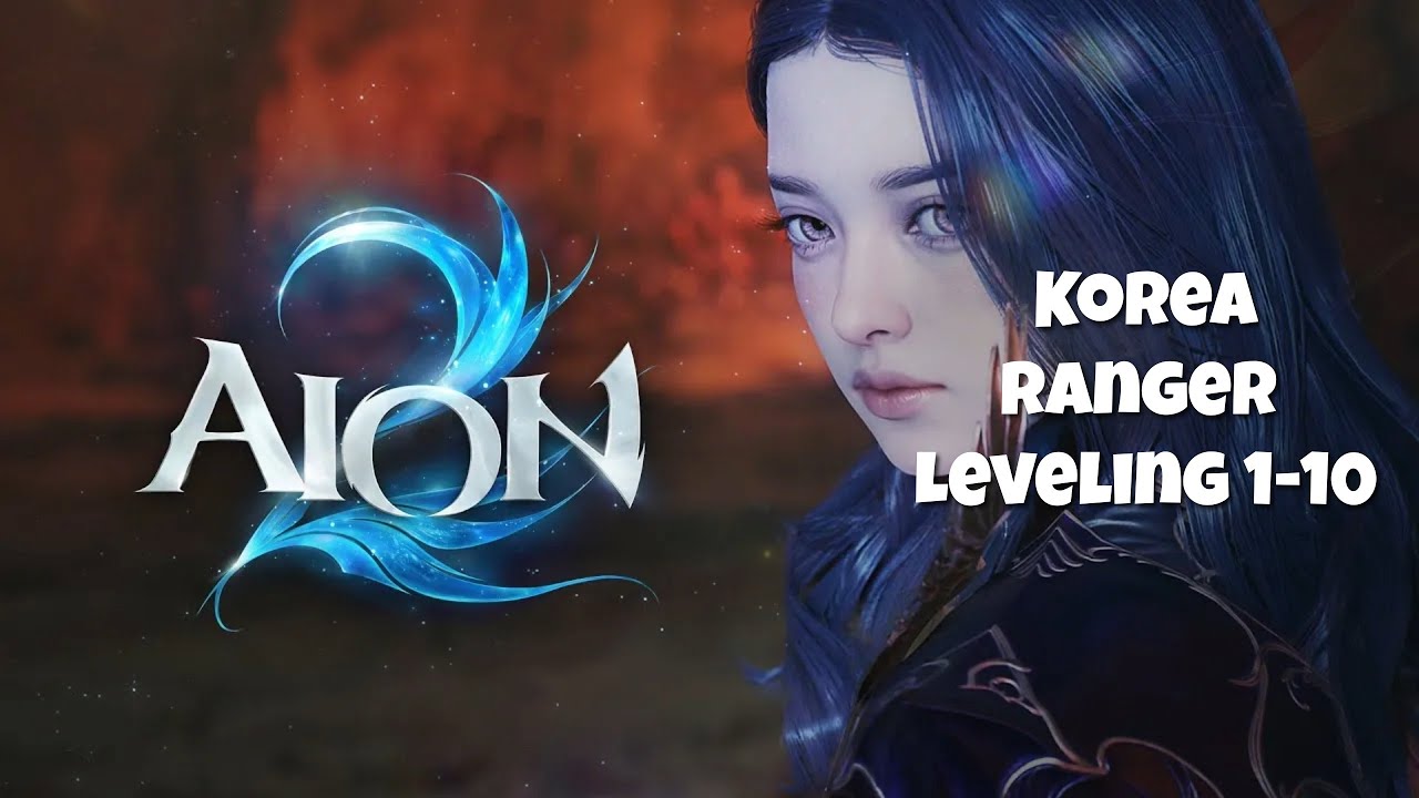 AION 2 Level 1&ndash;10 Progression &ndash; Korean Ranger Asmodian Gameplay