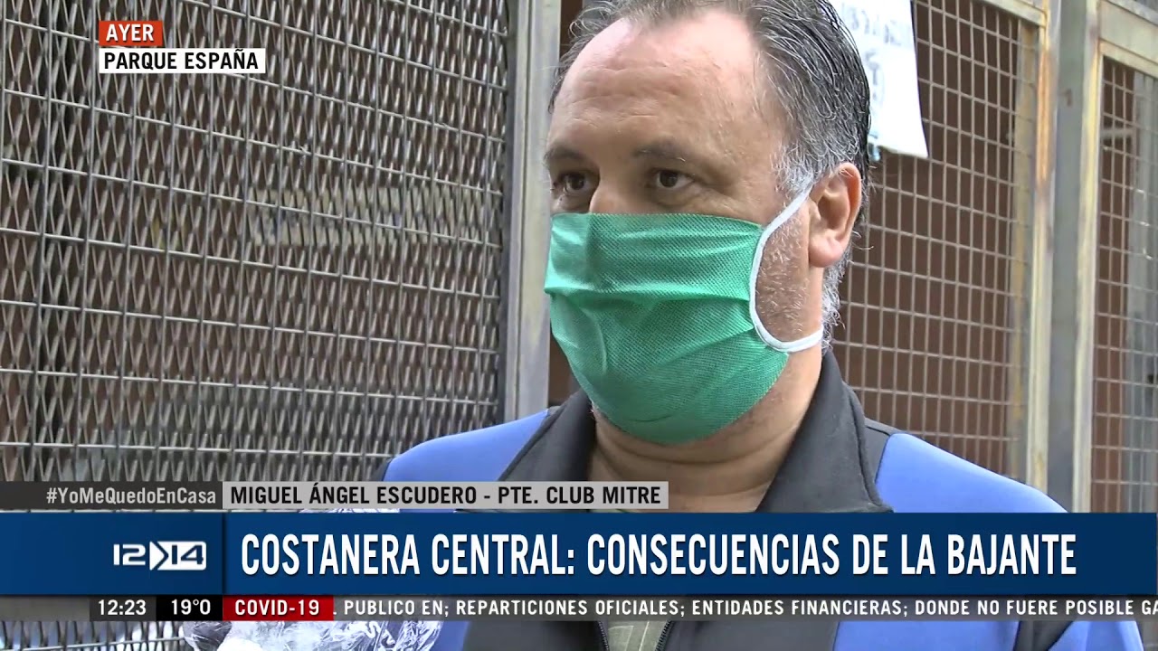 Perdidas millonarias por la ca&iacute;da de la barranca en el Club Mitre