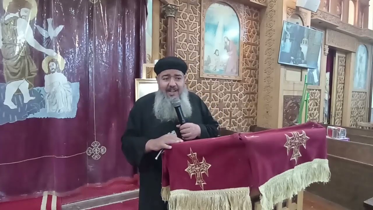 عظة ابونا القمص موسي كرم من نهضة الصوم الكبير بكنيسة الشهيد العظيم ماريوحنا المعمدان بأولاد الياس