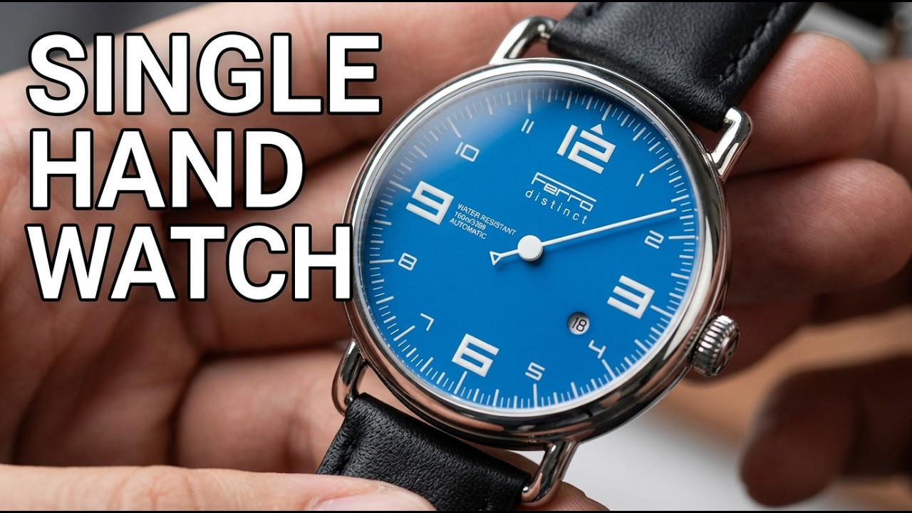 Ferro Distinct 2 single hand Japan Automatic Movement Watch Review