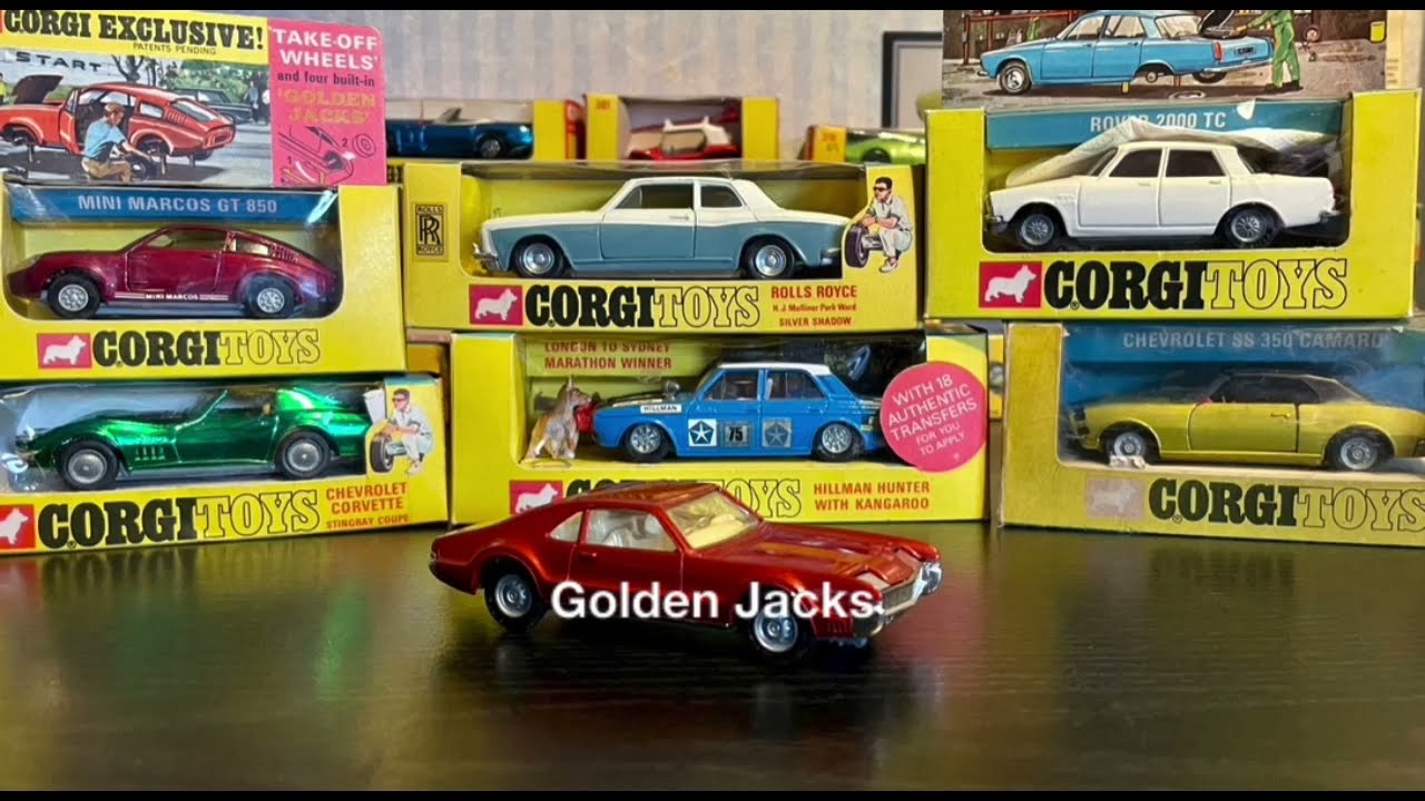 Corgi Toys Part 4 - Golden Jacks