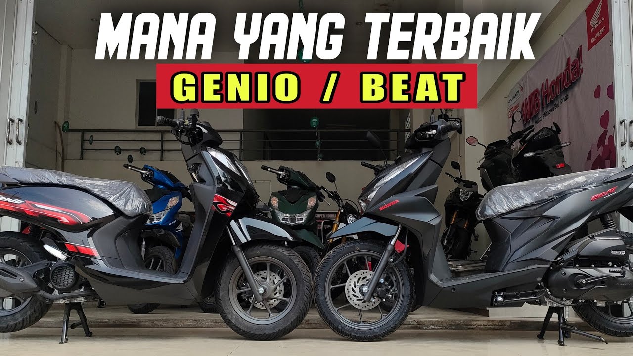 HONDA BEAT VERSI TERMAHAL VS GENIO VERSI TERMURAH ‼️MEDNING YANG MANA⁉️