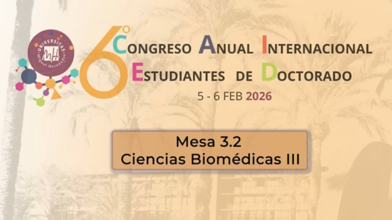 Mesa 3.3. Ciencias Biomédicas III