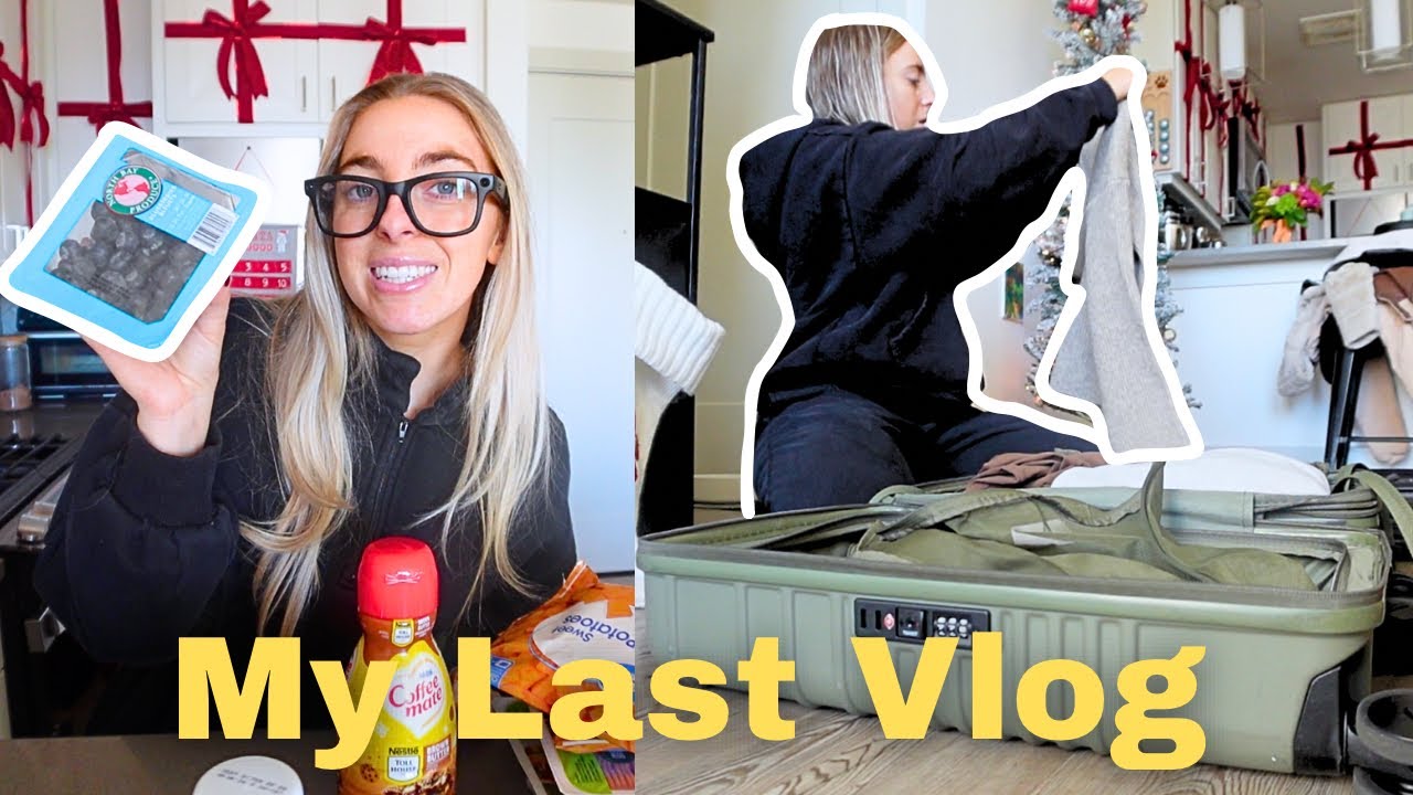 Grocery Haul Staples, Healthy Priorities & Pack With Me To Go Home To Wisconsin