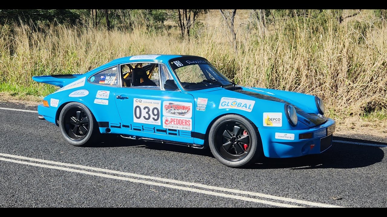 Gold Rush Hill Sprint 2024 - Porsche 1974 IROC (Rep) - air cooled magic