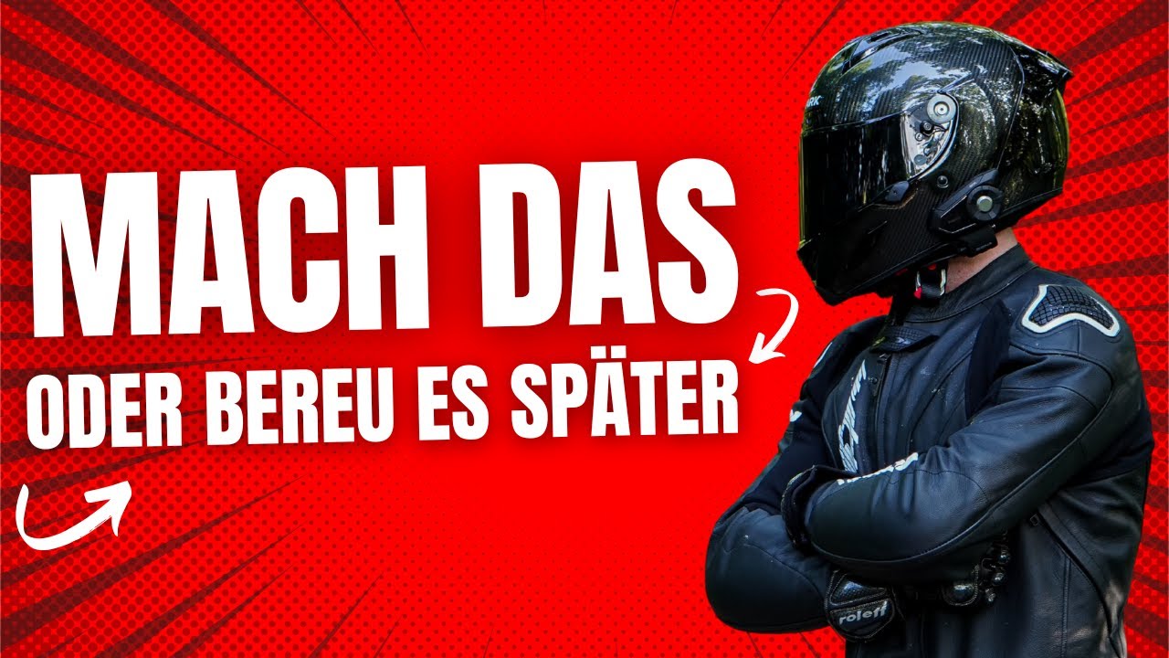 Motorradfahren lernen: Diese 4 Dinge solltest du dir sofort angew&ouml;hnen