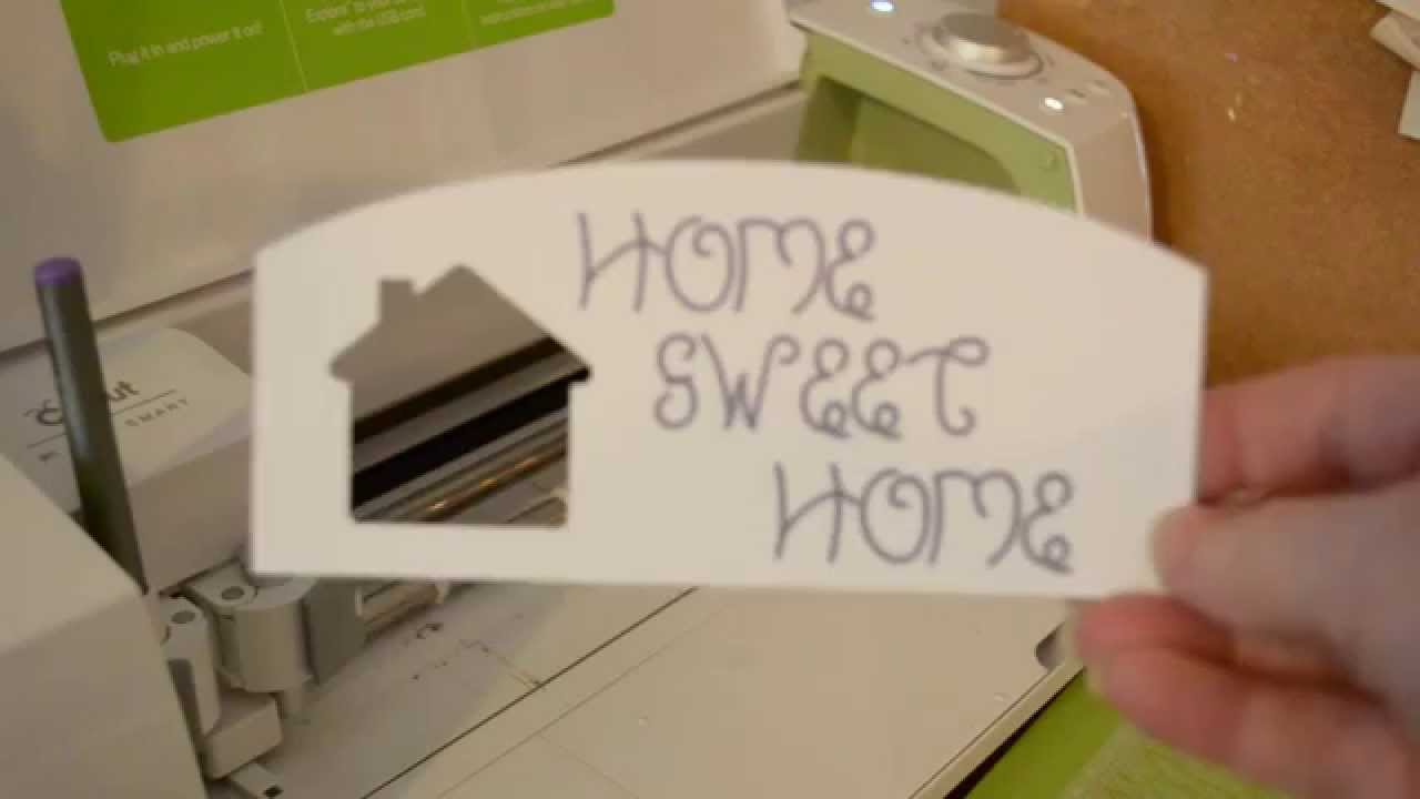 Write and Cut on Cricut Explore
