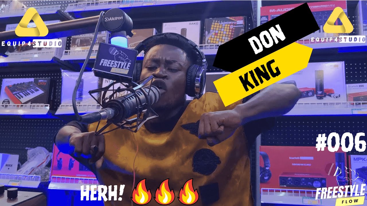 Don King drops fire Twi Rap Flow with Freestyle Flow