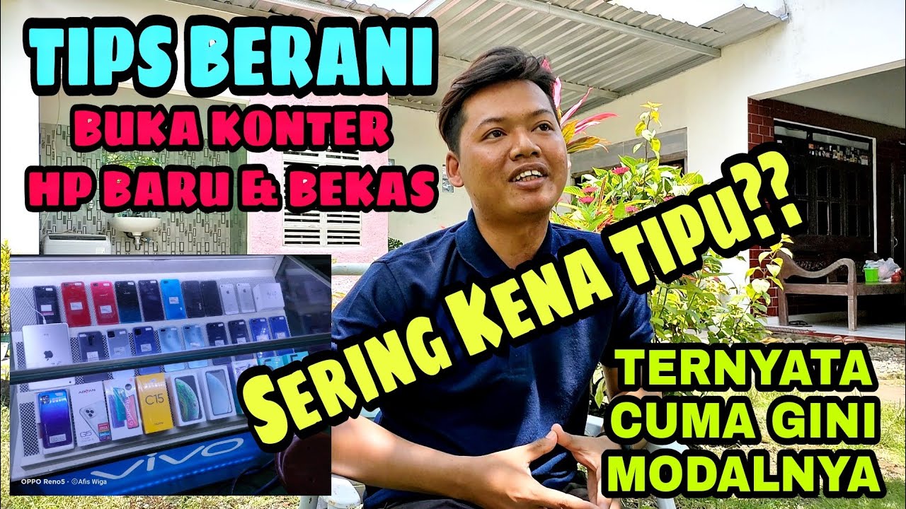 Tips Buka Usaha Konter Hp Modal seadanya | DIHATIMU PHONE KLATEN ( English Sub )
