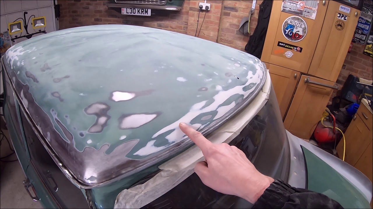 Bodywork Prep for Respray - Classic Mini Workshop Project Sprout Pt.59