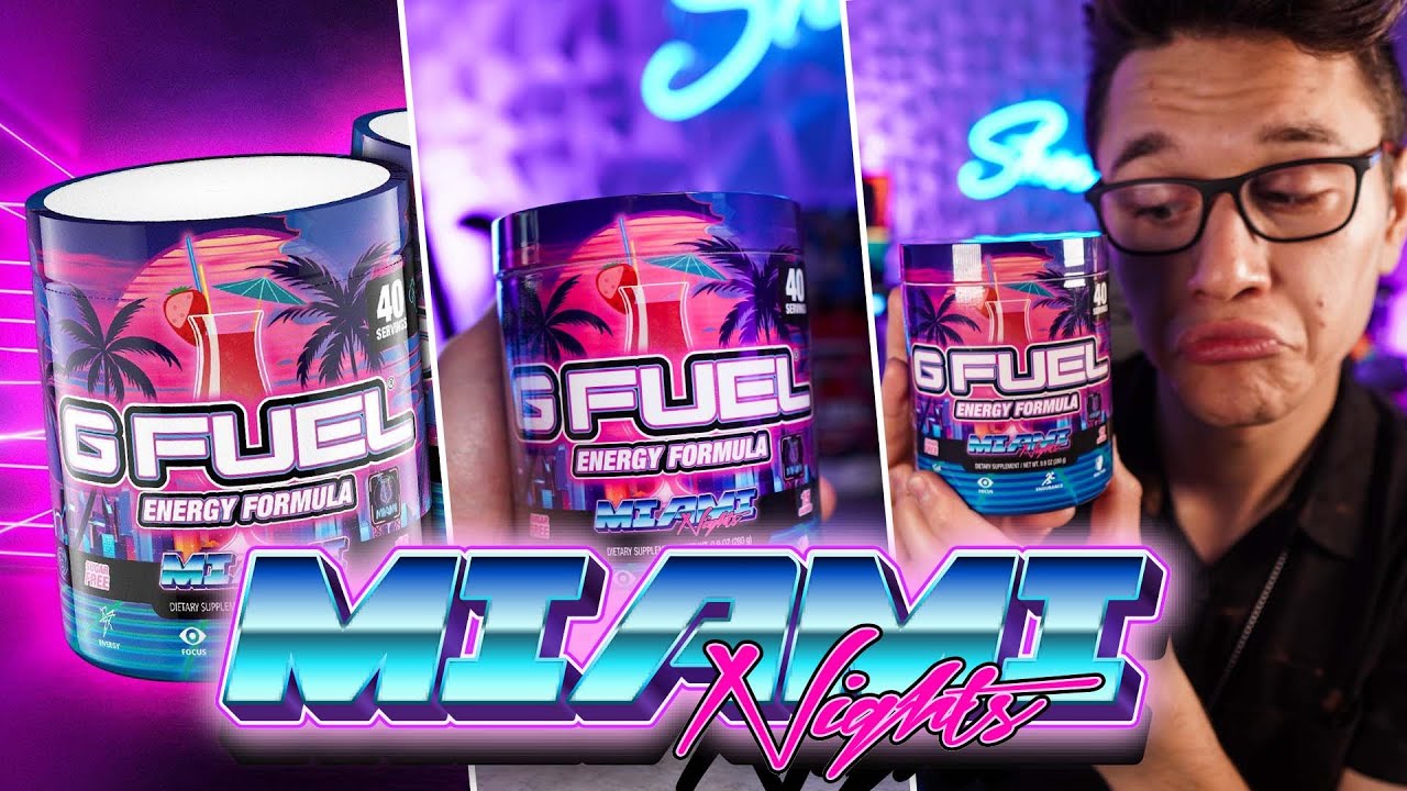 Miami Nights GFuel Flavor Review!