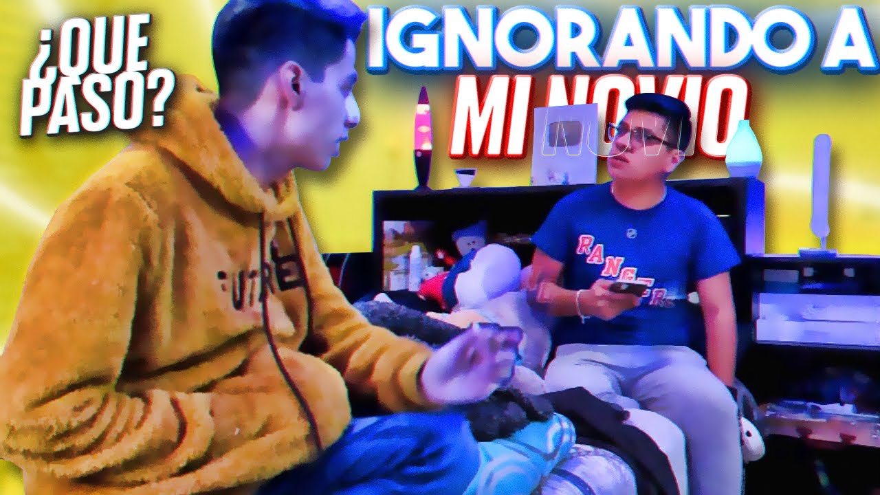 24 Horas ignorando a mi novio // *Se enoja super feo* || Gerardo Gonzalez
