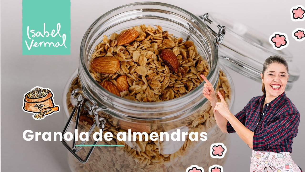 Granola de almendras