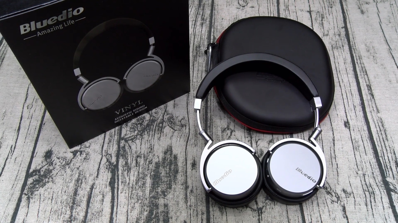 Bluedio Vinyl On-ear Wireless Bluetooth 4.1 Headphones