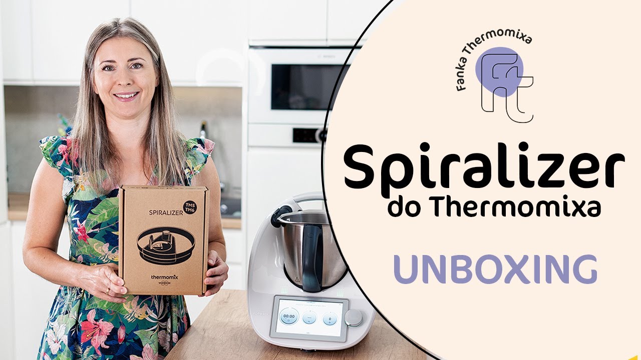 Spiralizer do Thermomixa TM5 i TM6. Unboxing. Instrukcja.