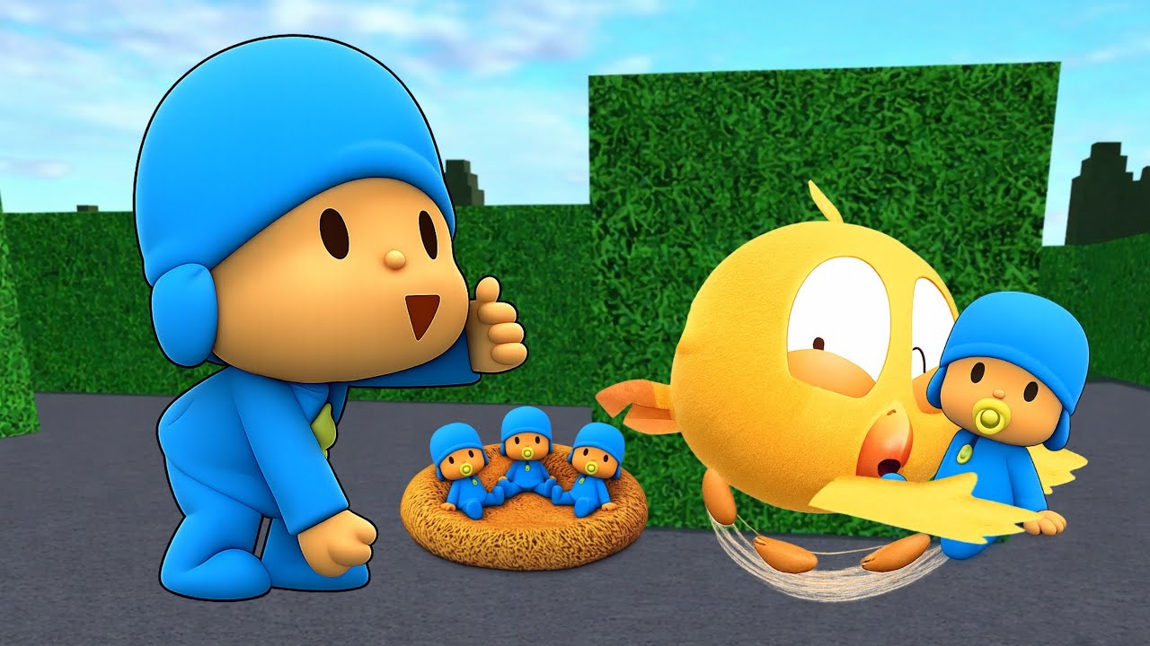 Chicky Play: Steal A Pocoyo Baby Obby Roblox - Where's Chicky? ROBLOX