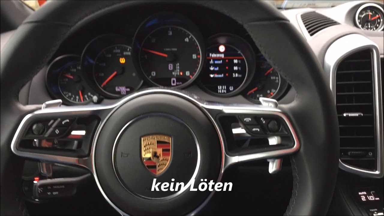 Porsche Cayenne KM Stopper Panamera Kilometer Anhalten