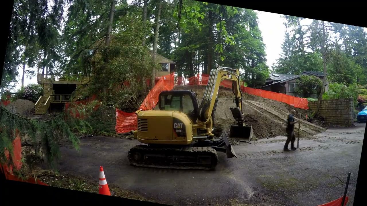 Building the garage timelapse - full video