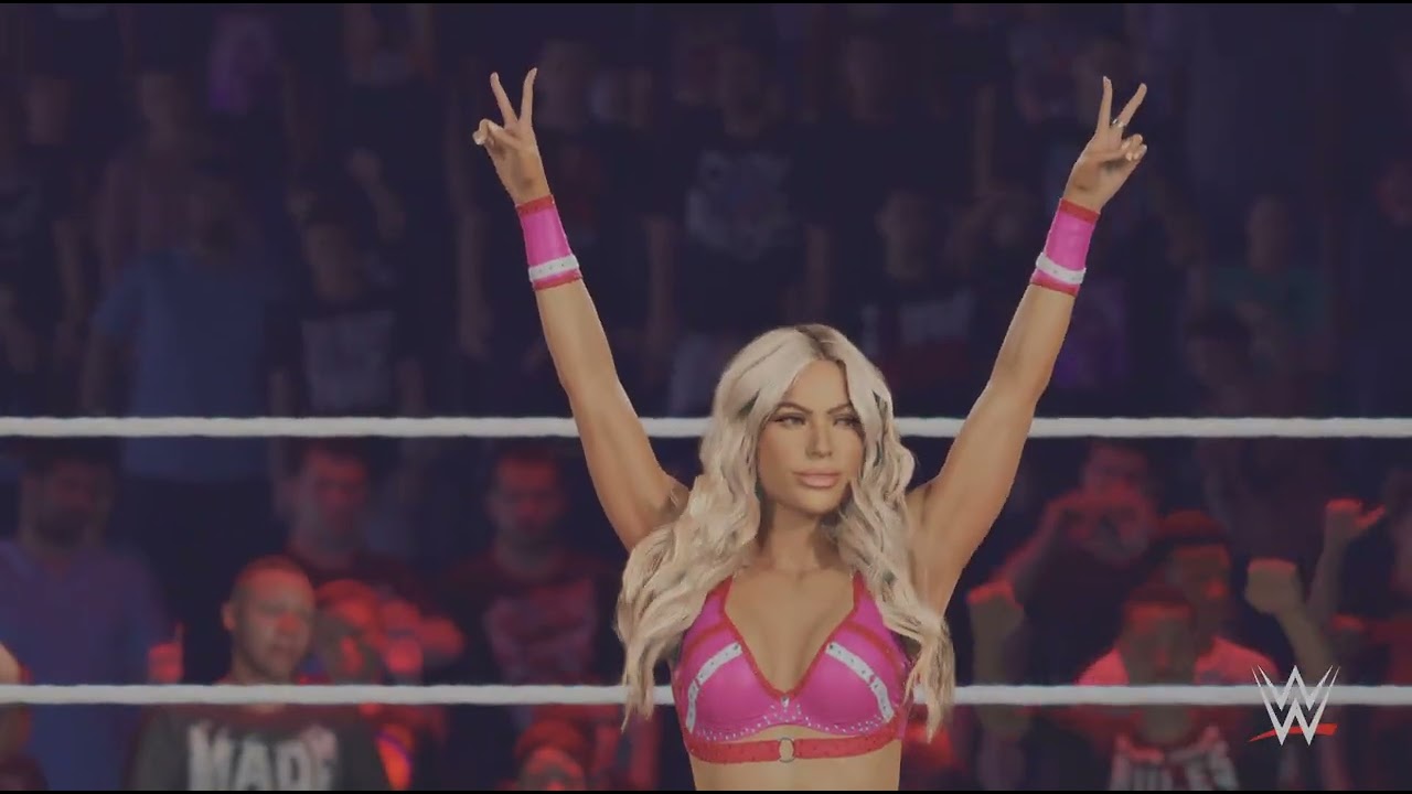 ALexA BLisS vs Kairi Sane vs MaxXine DuPRi , table match  !!!