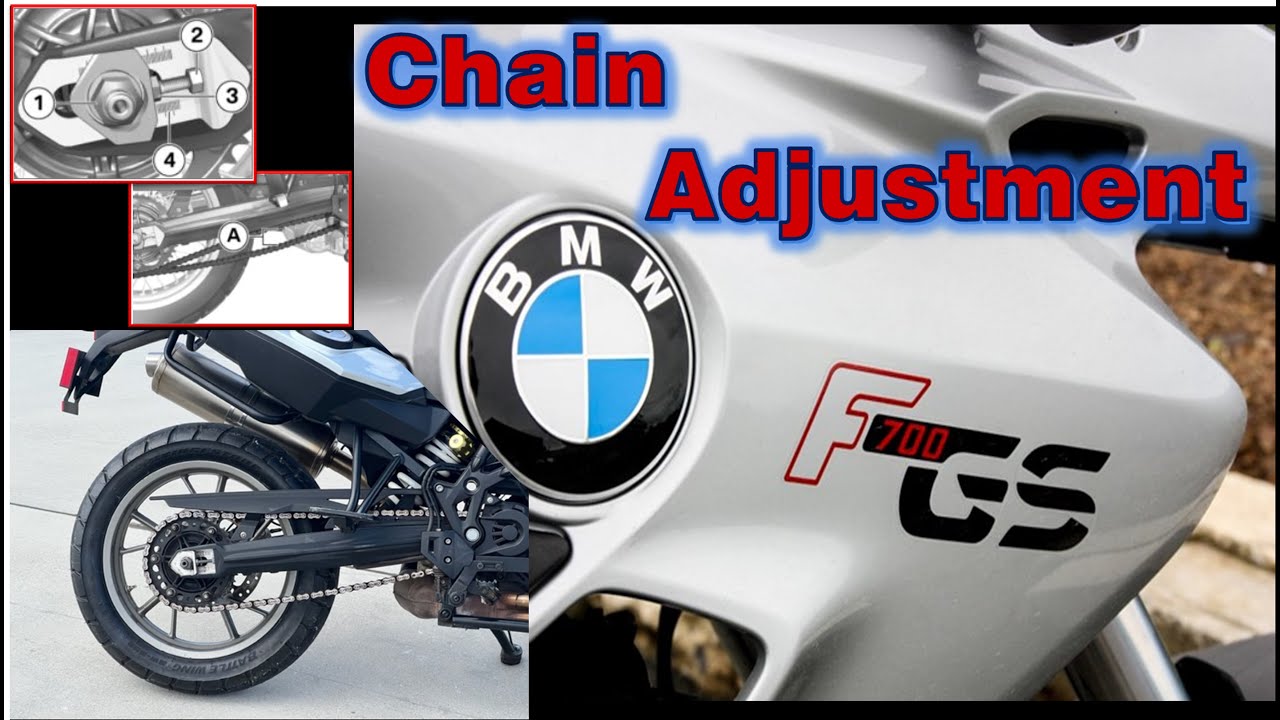 F700GS Full Service P8 Chain Adjustment with EN & FR