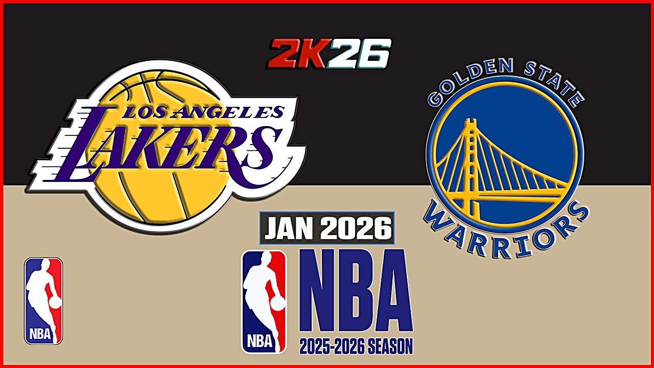 LAKERS  vs  WARRIORS  | NBA 4TH QUARTER Highlights | warriors vs lakers | NBA 2K26 |