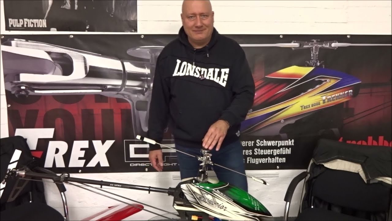 Mein Winterprojekt 2025-26, Schlüter Mini Boy von 1982 und Align T Rex 700E Paddel !