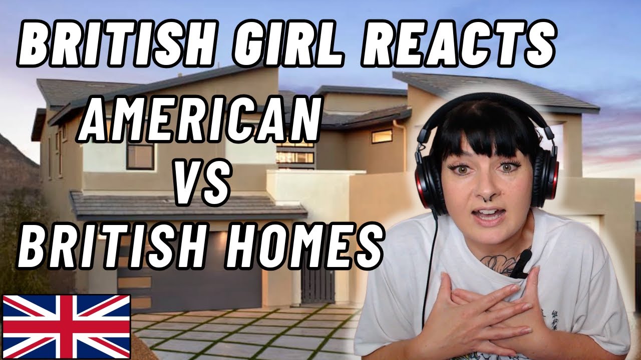 BRITISH Girl Reacts | BRITISH vs AMERICAN Homes!!
