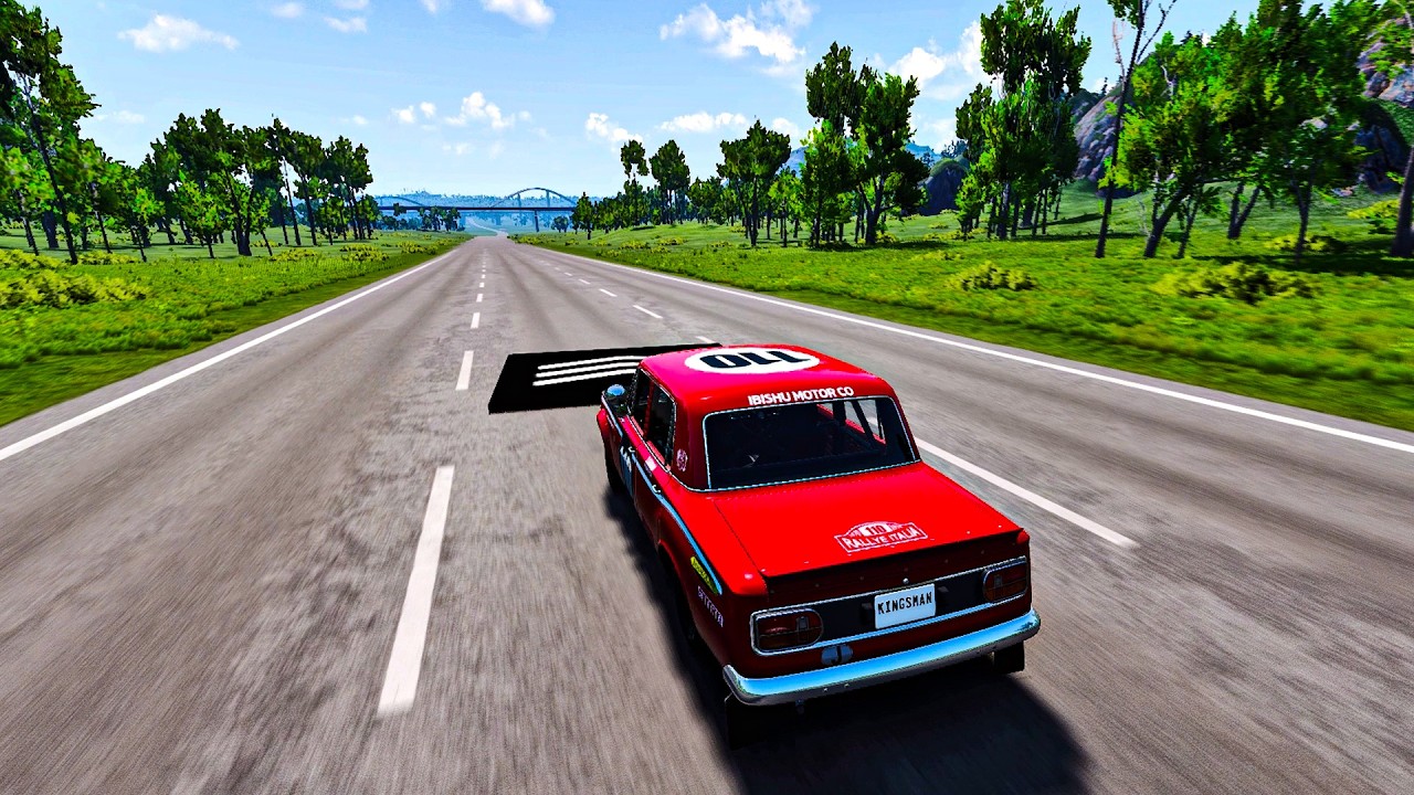 Instant 1051 MPH Blast: Which BeamNG Car Survives the Farthest?! #1