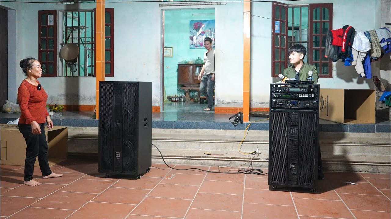 Giao loa isophon IP-9920 cho anh Hà ở Lục Nam, Bắc Giang