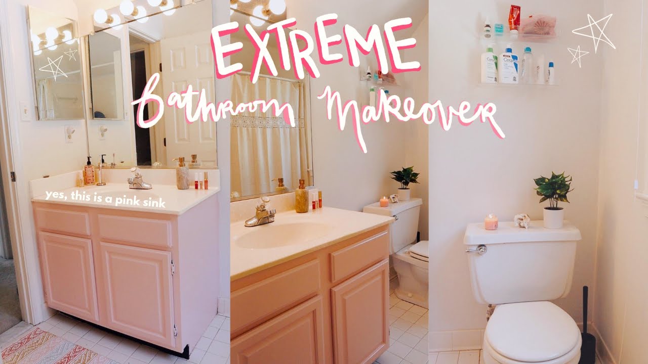 redoing my bathroom (apartment makeover ep. 1)