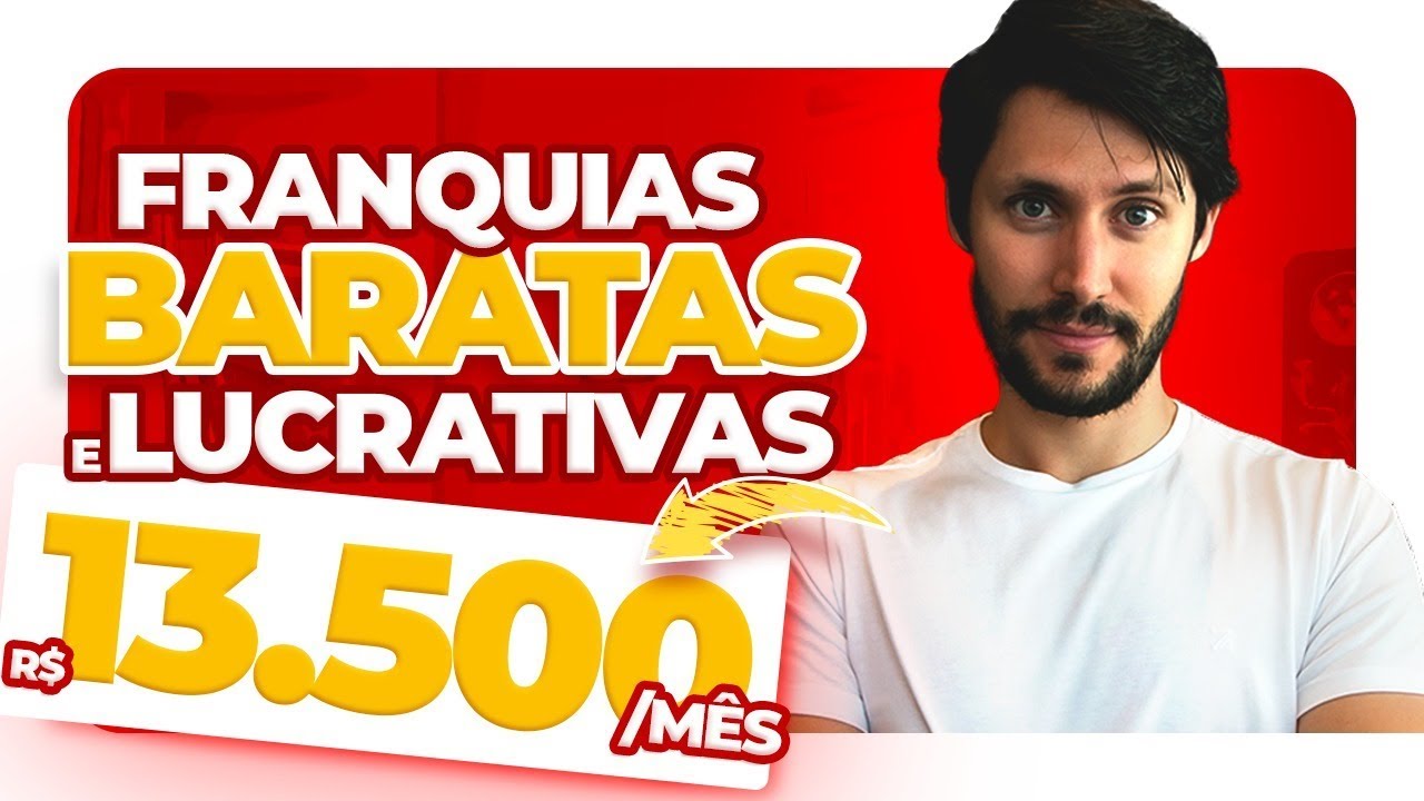 MELHORES FRANQUIAS PARA INVESTIR 2024 (FRANQUIAS BARATAS E LUCRATIVAS 💸💸)