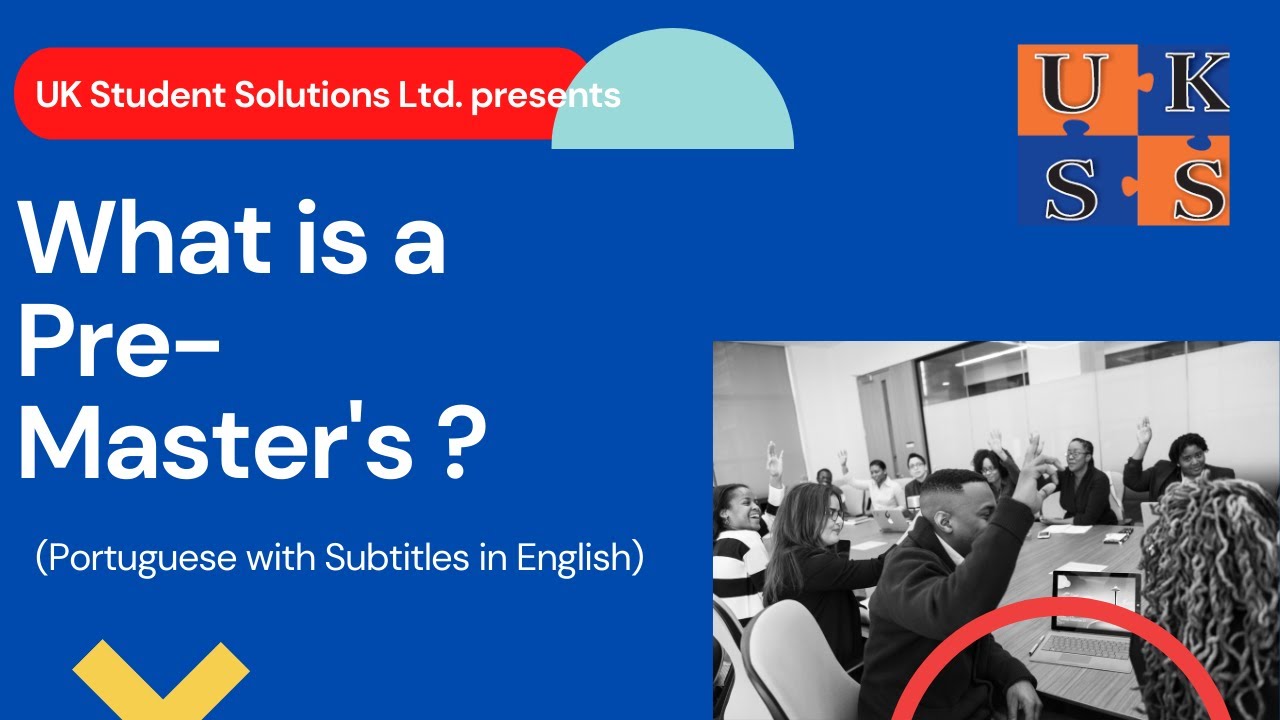 O que é um Pré- Mestrado? What is a Pre-Masters? (with subtitles in English)