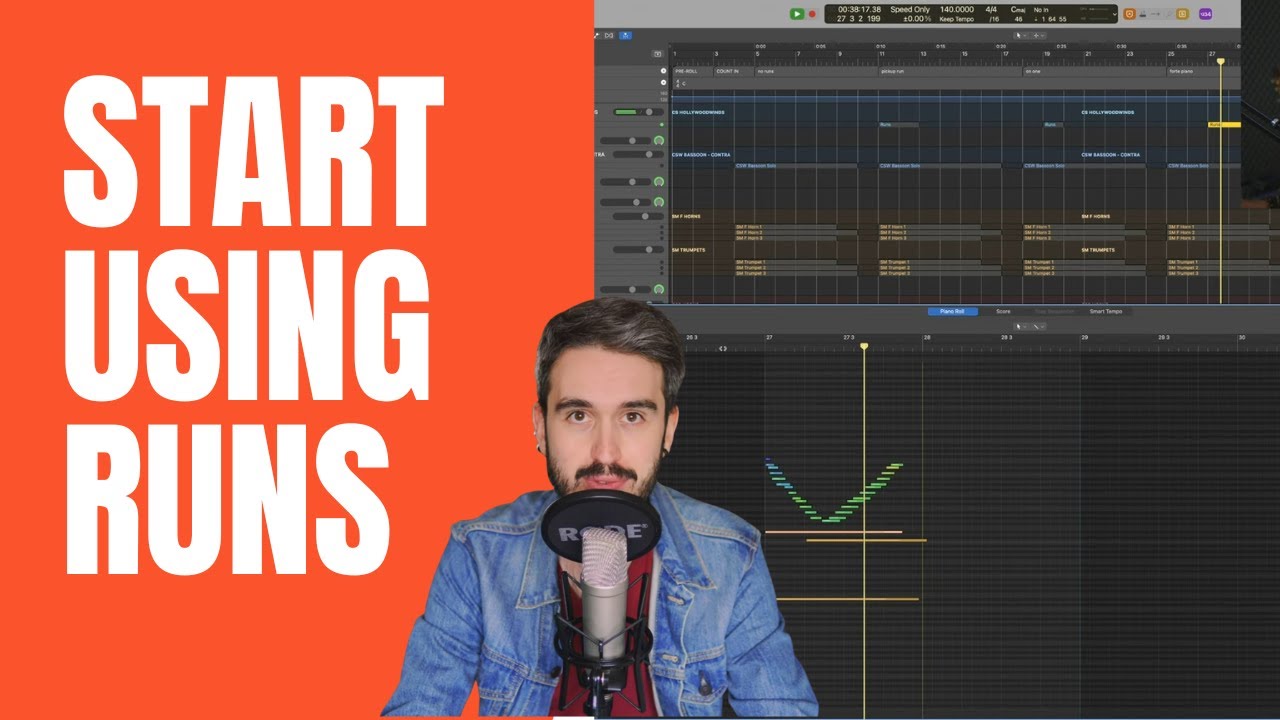 Add interest to your compositions using runs - 20th Century Orchestral Writing