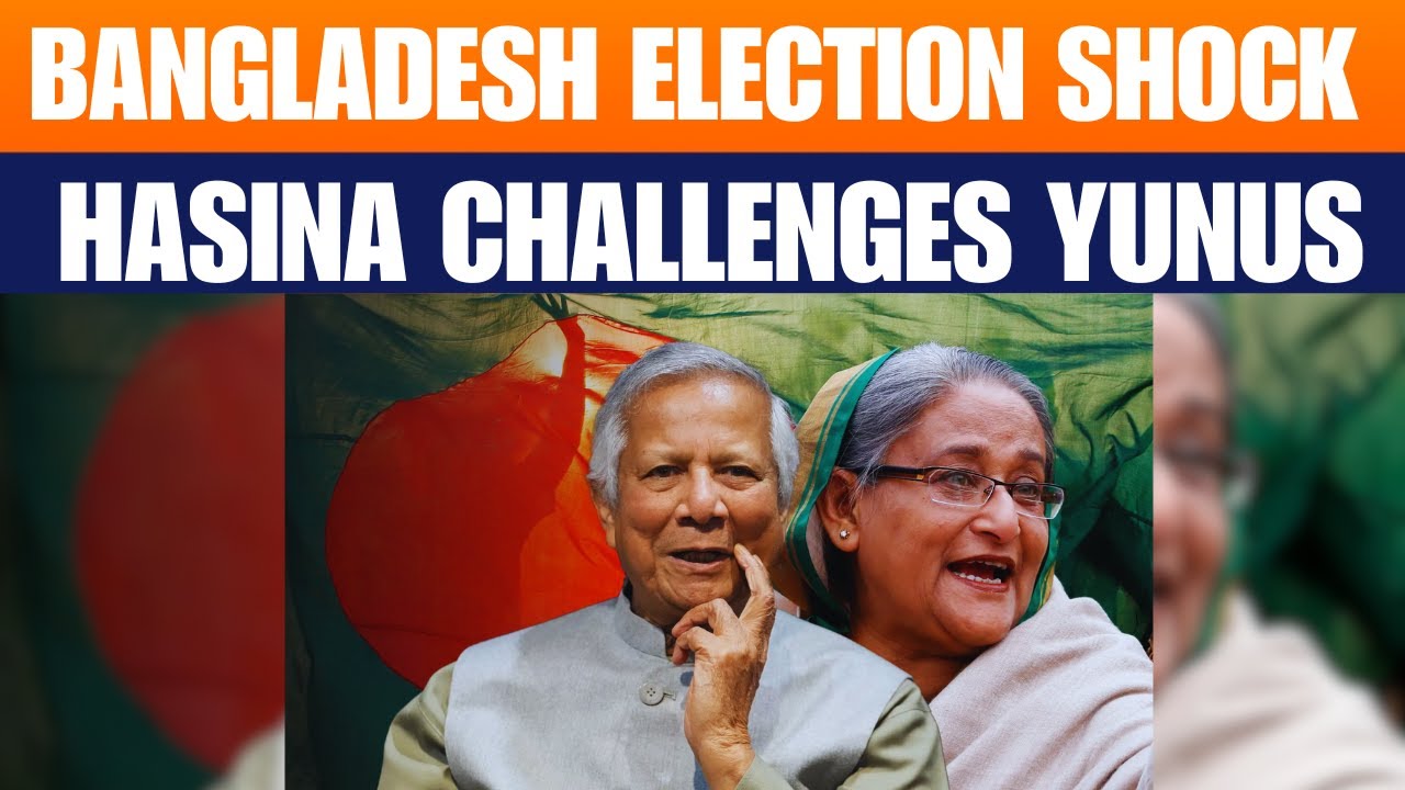 Sheikh Hasina Dares Muhammad Yunus to Face Her in Bangladesh Elections | Mega News9 Exclusive