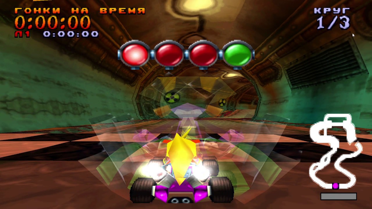 Crash Team Racing Сточная трасса