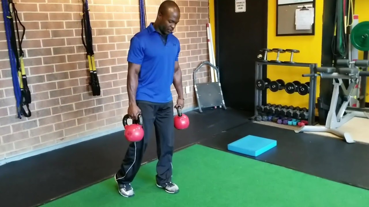 How To Do the Staggered Stance Kettlebell RDL