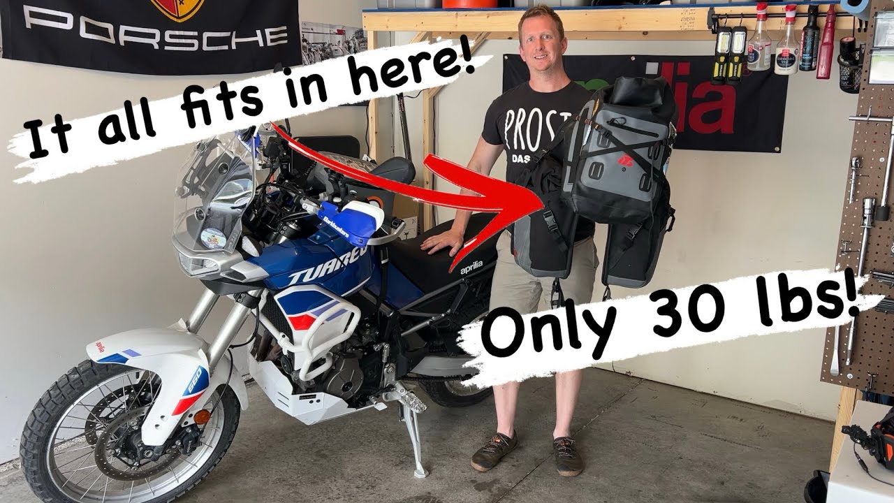 Lightweight || Efficient Moto Camp Setup!