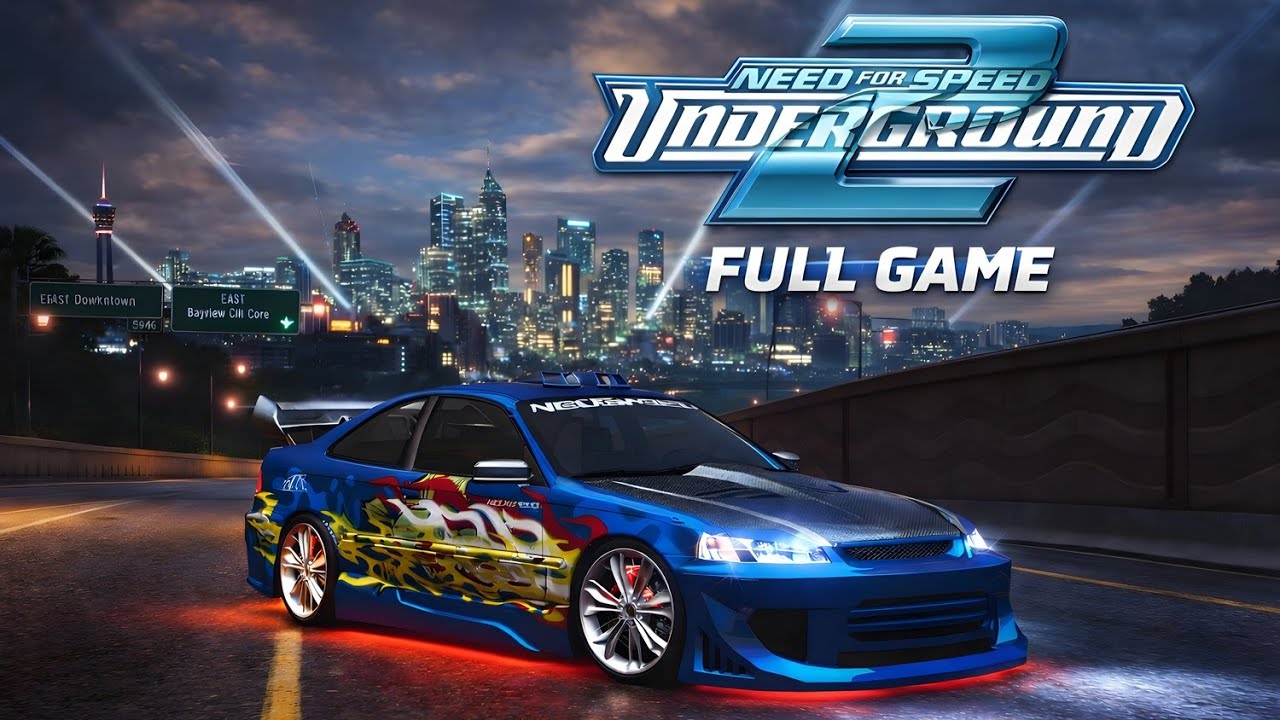 NFS Underground 2 | Full Game – Part 10 ⚡ Honda Civic Challenge 2026 ⚡