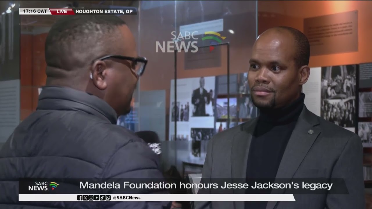 Mandela Foundation honours Jesse Jackson's legacy