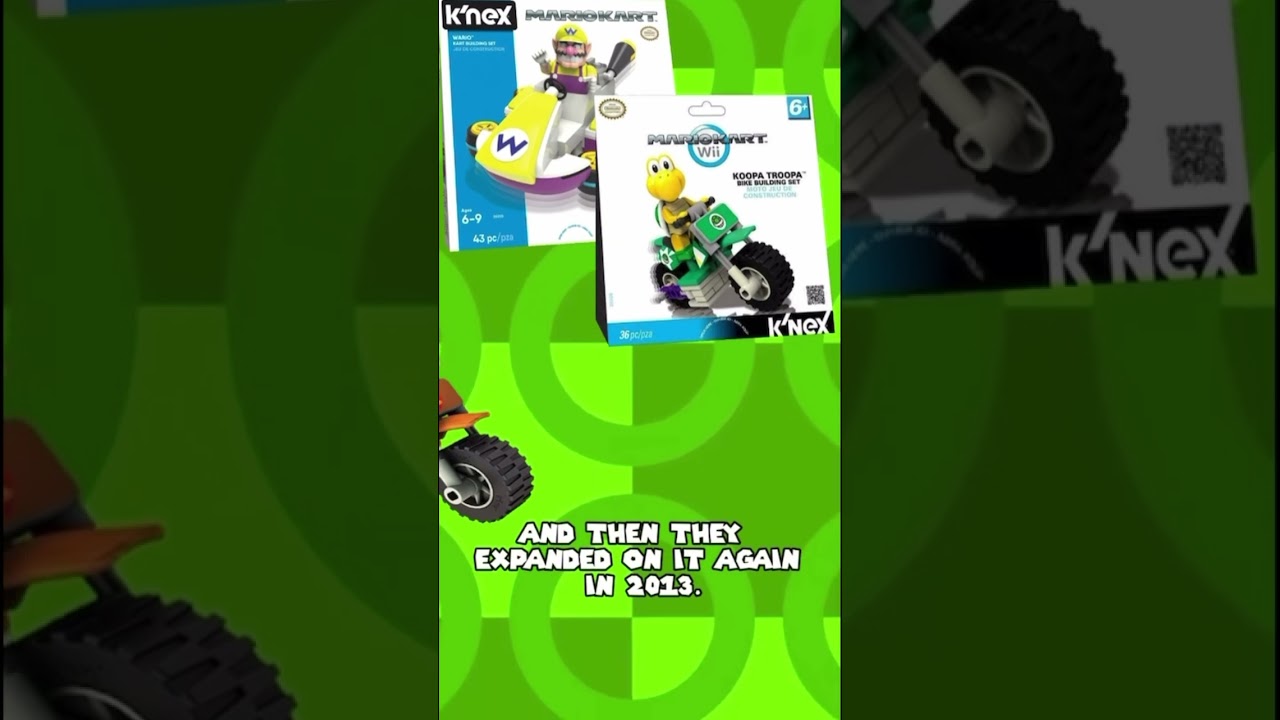 That time K'NEX made Mario Kart Wii sets