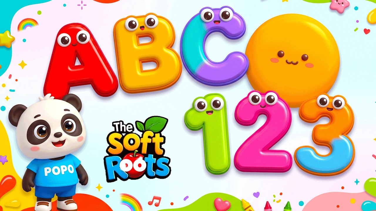 Preschool Learning activities for 3 year olds at home | Learn ABC Phonics Shapes Numbers Colors 🌈