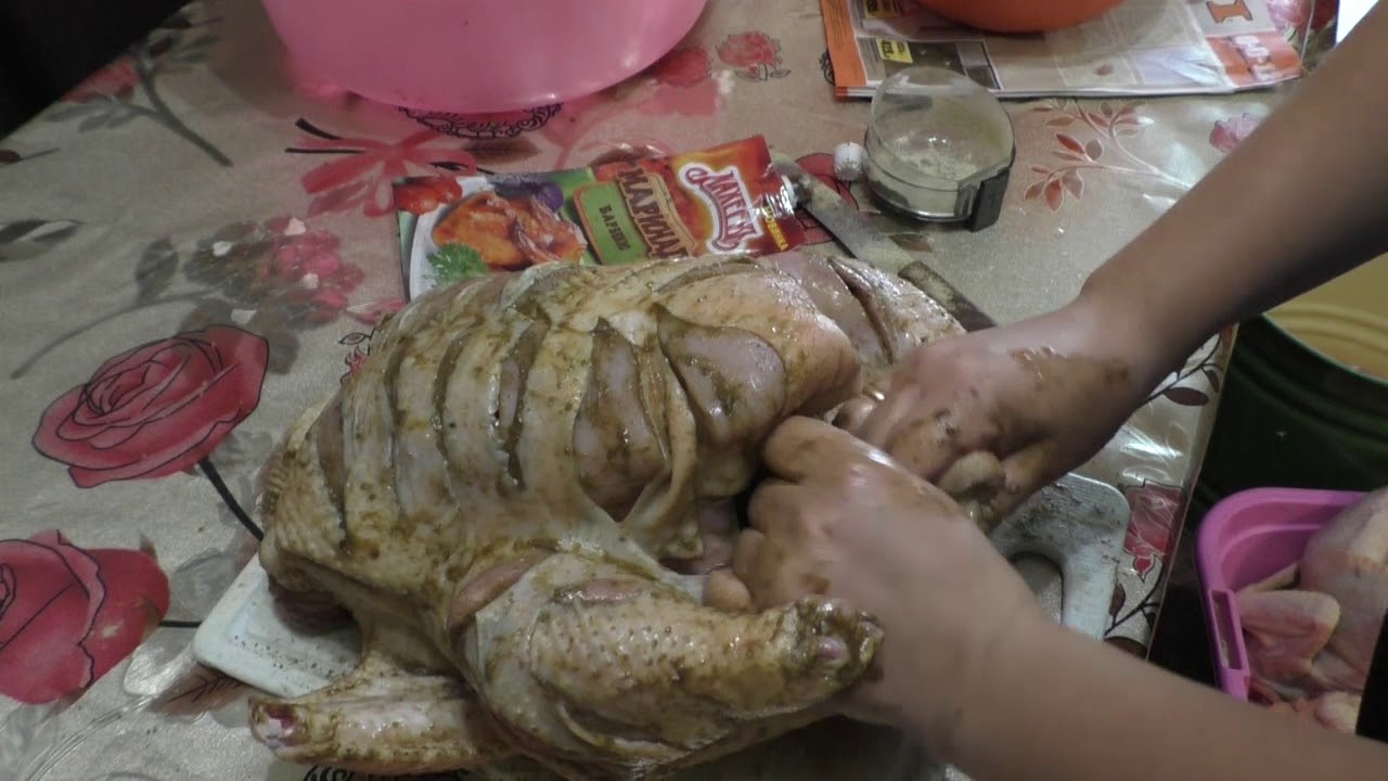 Курица запечённая  в Тандыре!!! Самая сочная курочка !!!!!