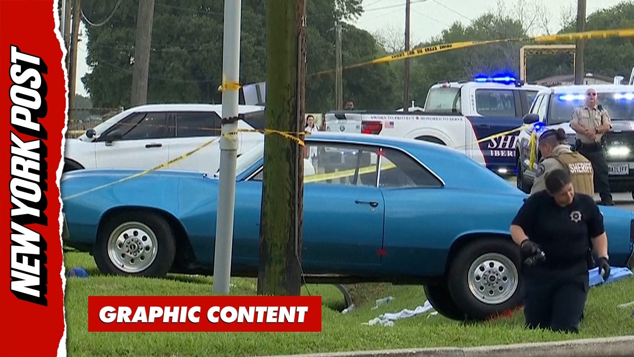 Vehicle Plows Through Lao New Year Parade