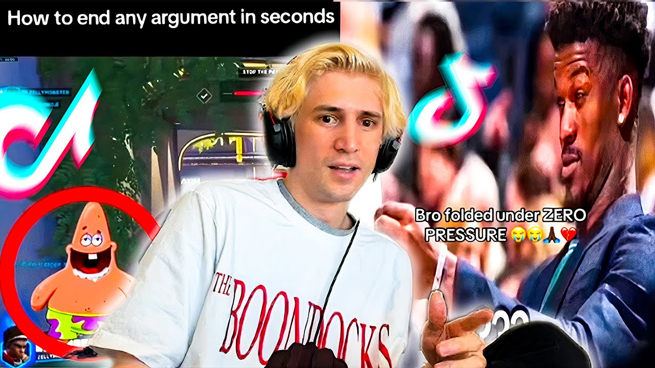 Лучшие реакции XQC в TikTok, которые оставят вас в шоке