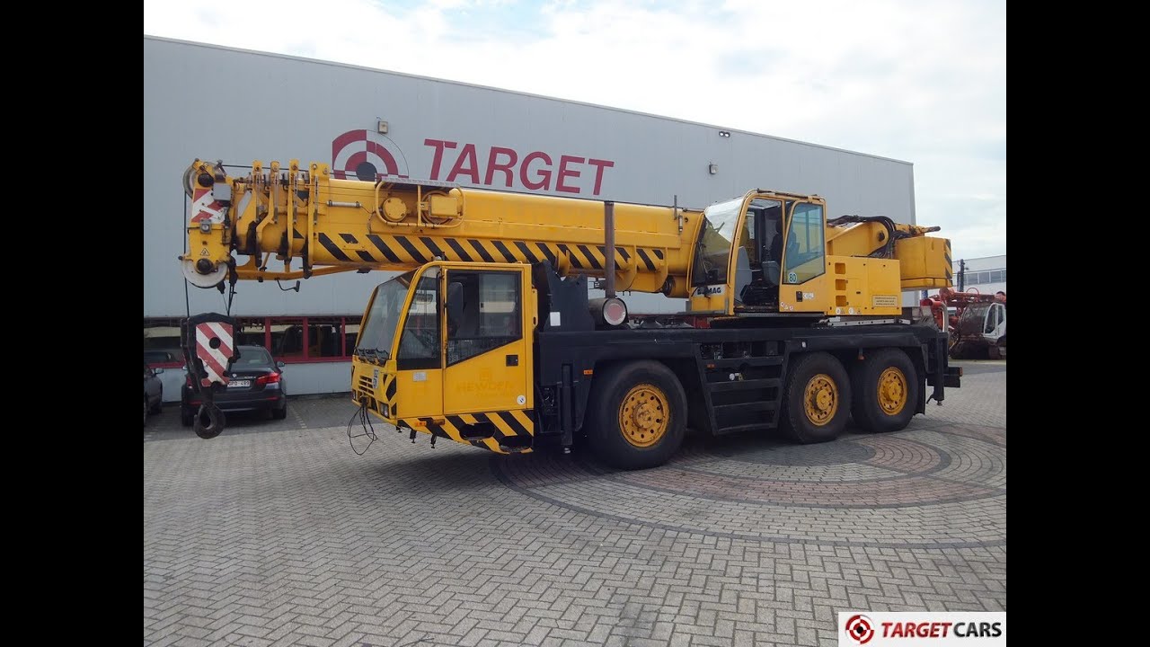 775396 DEMAG / TEREX AC50-1 MOBILE 50T 40M 6x6x6 ALL TERRAIN CRANE 09-2002 121762KM