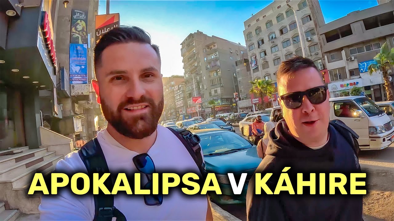 APOKALIPSA V KÁHIRE | Káhira Egypt travel video vlog 2023 4K slovensky cesky sk cz Cairo Egypt