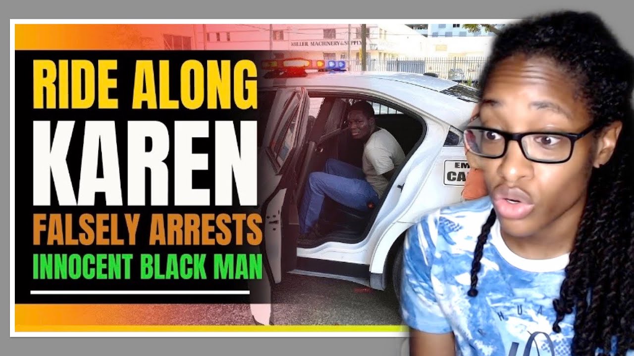 Crazy Karen Does Police Ride Along. Arrest Innocent Man | SoulSnack Reaction
